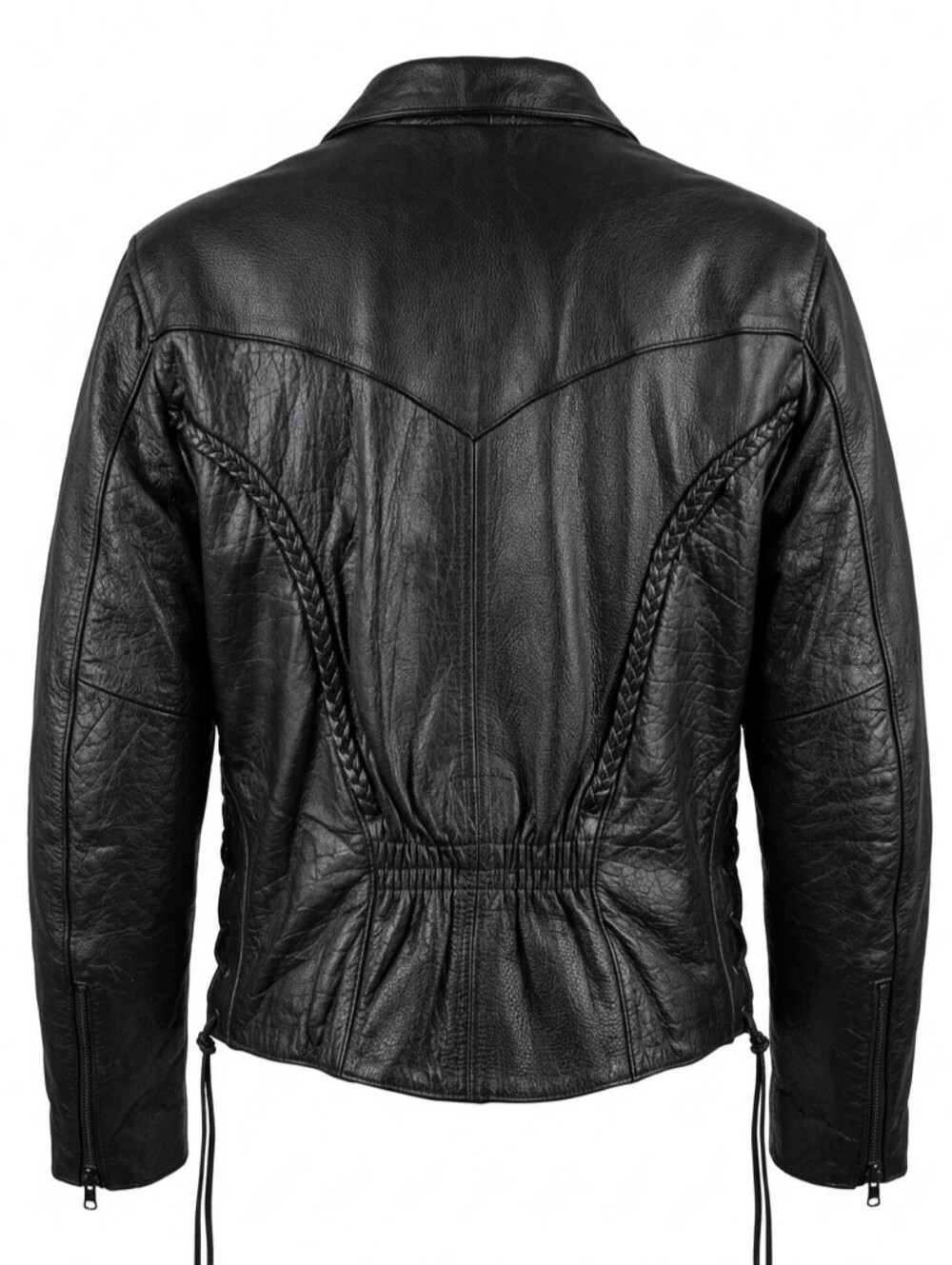 Milwaukee Leather Womens M Black Leather Jacket Removable Lining Bikercore Y2K